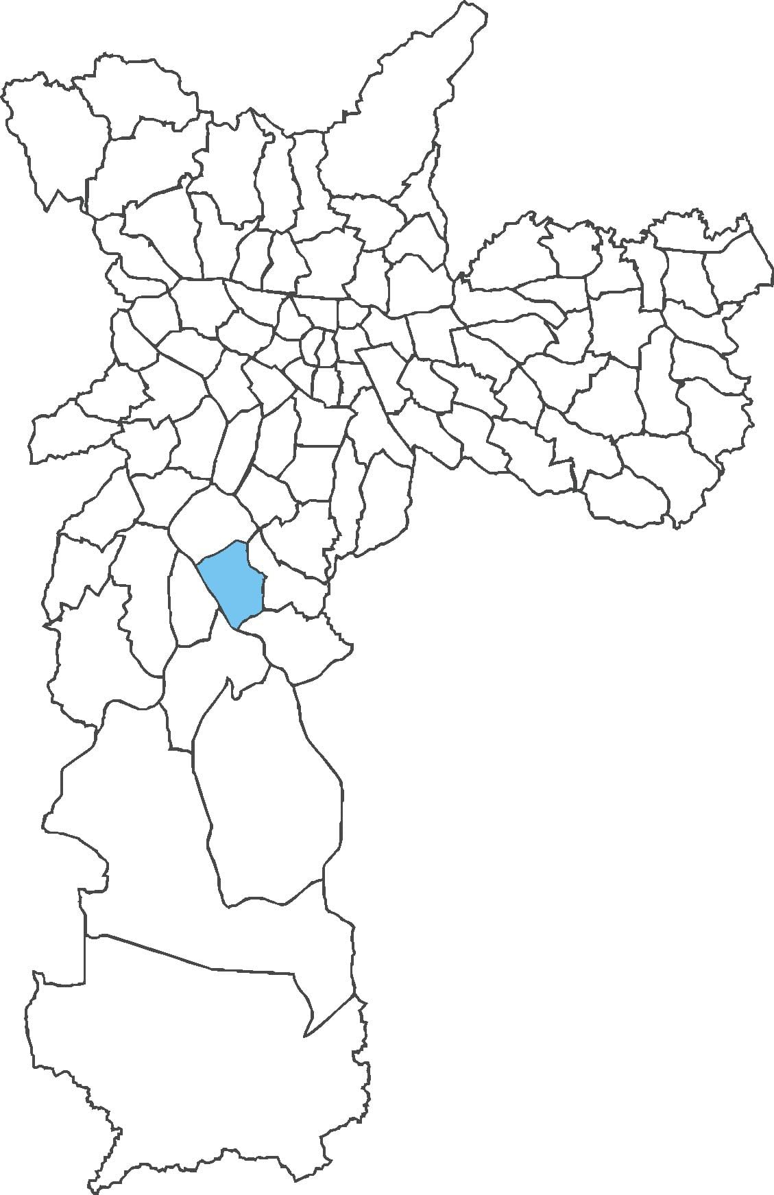 ನಕ್ಷೆ ಕ್ಯಾಂಪೊ ಗ್ರಾಂಡೆ ಜಿಲ್ಲೆ