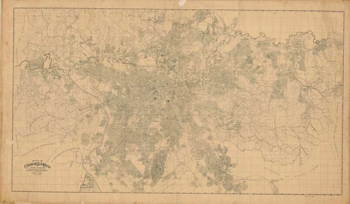 ನಕ್ಷೆ ಮಾಜಿ ಸಾವೊ ಪಾಲೊ - 1943