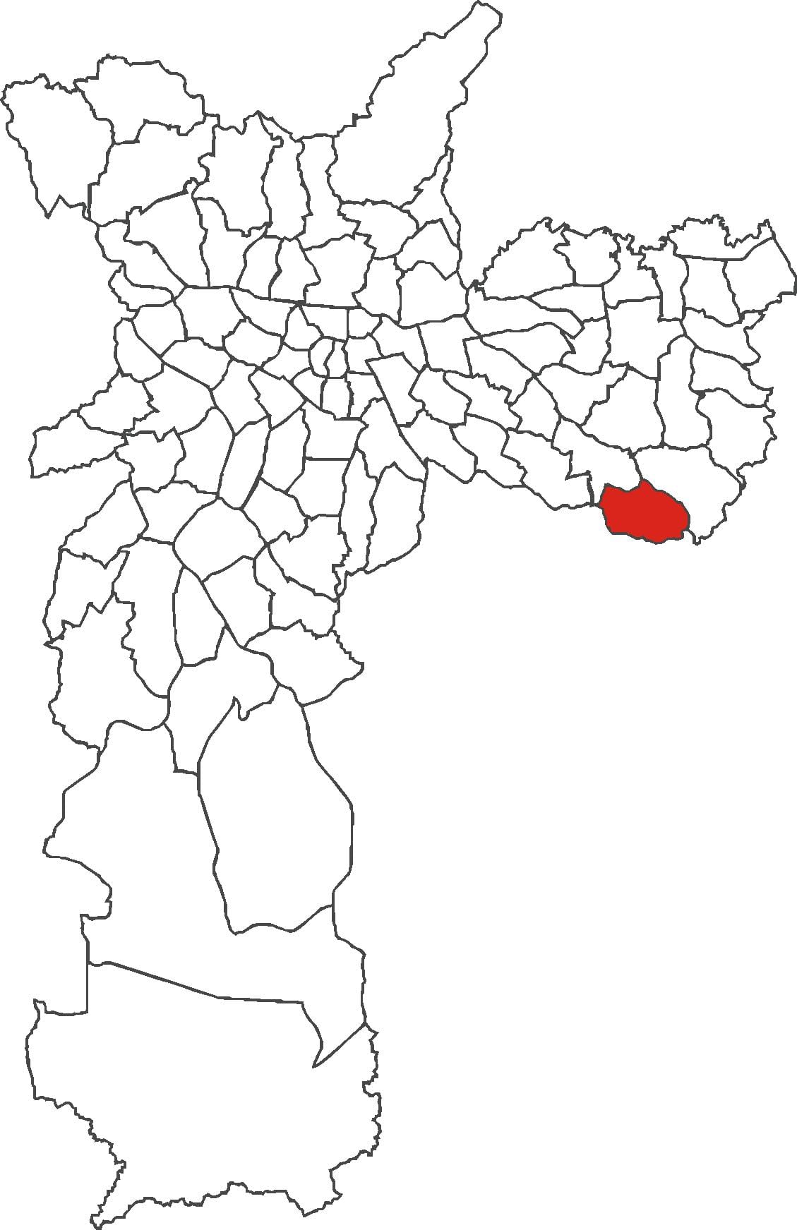 ಮ್ಯಾಪ್ ಆಫ್ ಸಾವೊ ರಾಫೆಲ್ ಜಿಲ್ಲೆ