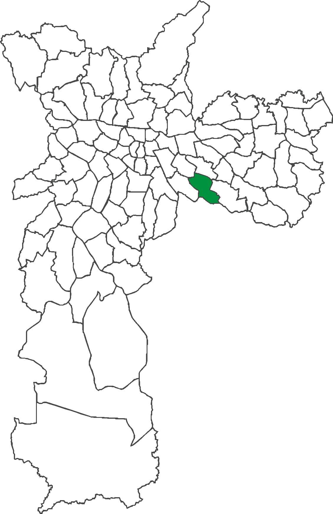 ಮ್ಯಾಪ್ ಆಫ್ ಸಾವೊ ಲ್ಯೂಕಾಸ್ ಜಿಲ್ಲೆ