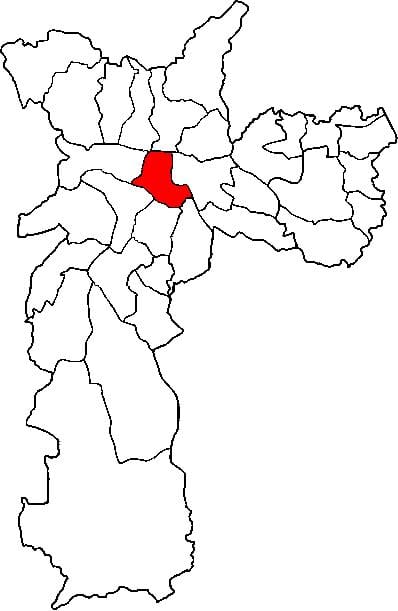 ನಕ್ಷೆ ಸೆ ಉಪ-ಪ್ರಿಫೆಕ್ಚರ್ ಸಾವೊ ಪಾಲೊ
