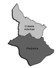 ನಕ್ಷೆ Cidade Ademar ಉಪ-ಪ್ರಿಫೆಕ್ಚರ್