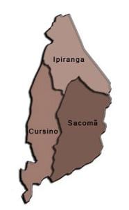 ನಕ್ಷೆ Ipiranga ಉಪ-ಪ್ರಿಫೆಕ್ಚರ್