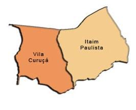 ನಕ್ಷೆ Itaim Paulista - Vila Curuçá ಉಪ-ಪ್ರಿಫೆಕ್ಚರ್