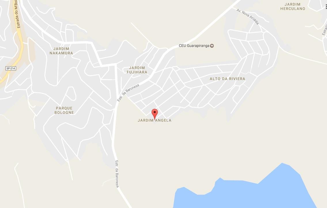 ನಕ್ಷೆ Jardim Ângela ಸಾವೊ ಪಾಲೊ