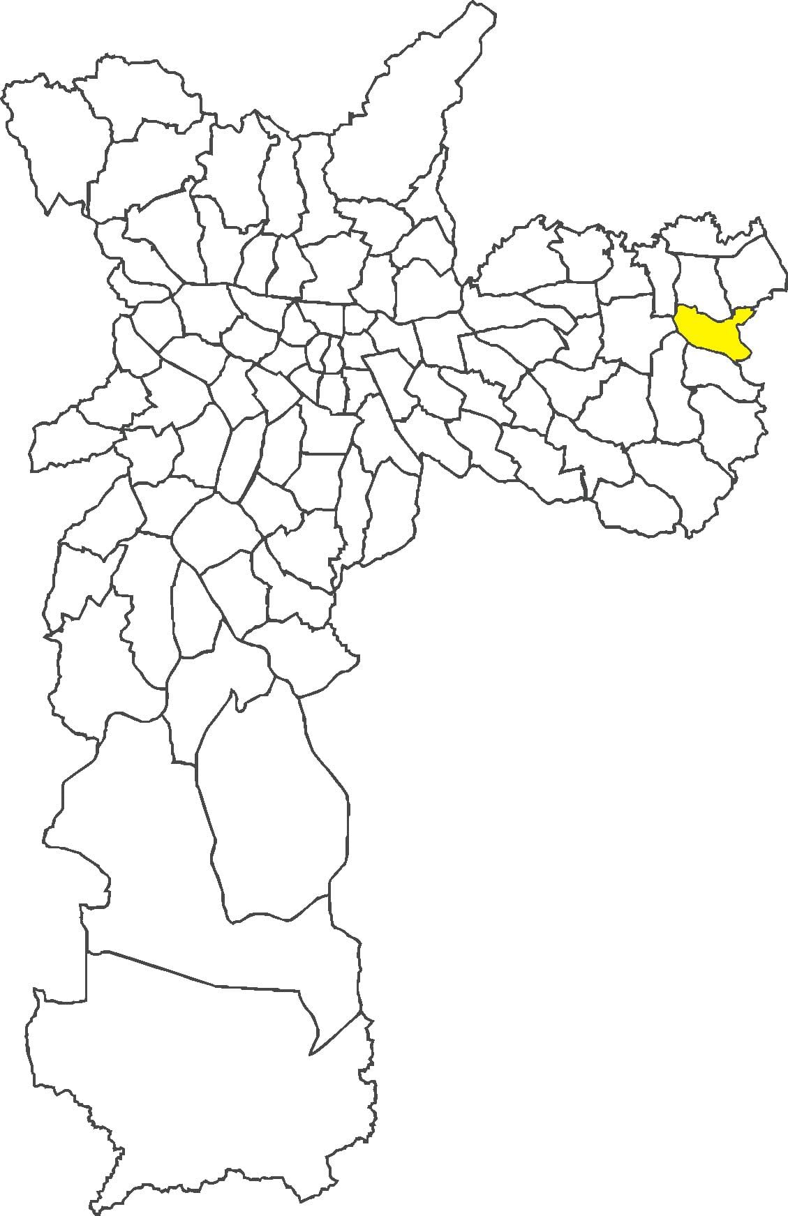 ನಕ್ಷೆ Lajeado ಜಿಲ್ಲೆ