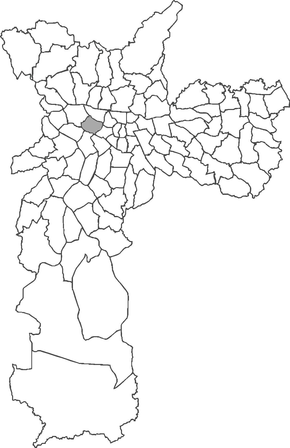 ನಕ್ಷೆ Perdizes ಜಿಲ್ಲೆ