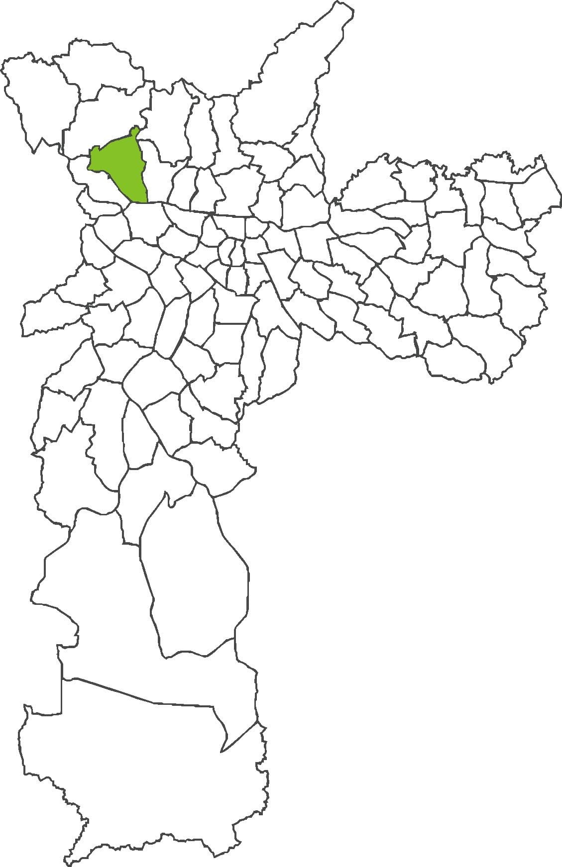 ನಕ್ಷೆ Pirituba ಜಿಲ್ಲೆ