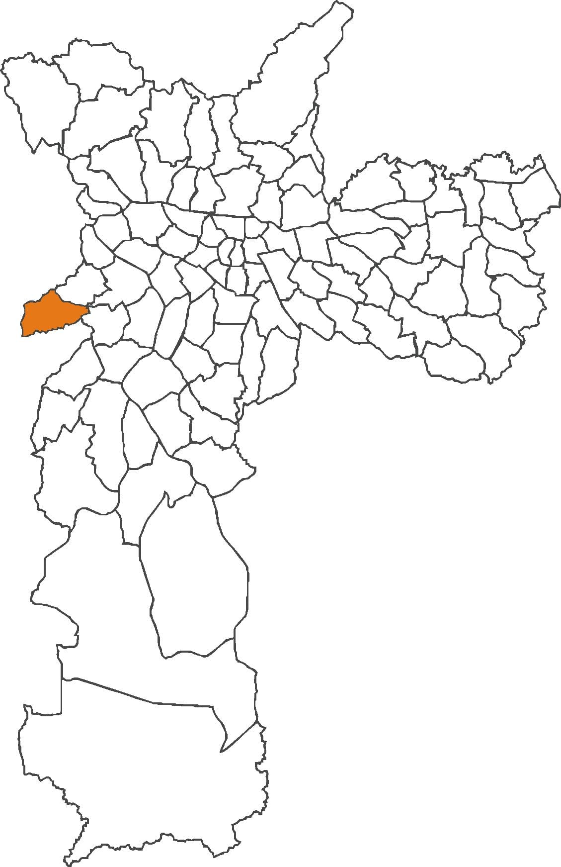 ನಕ್ಷೆ Raposo Tavares ಜಿಲ್ಲೆ