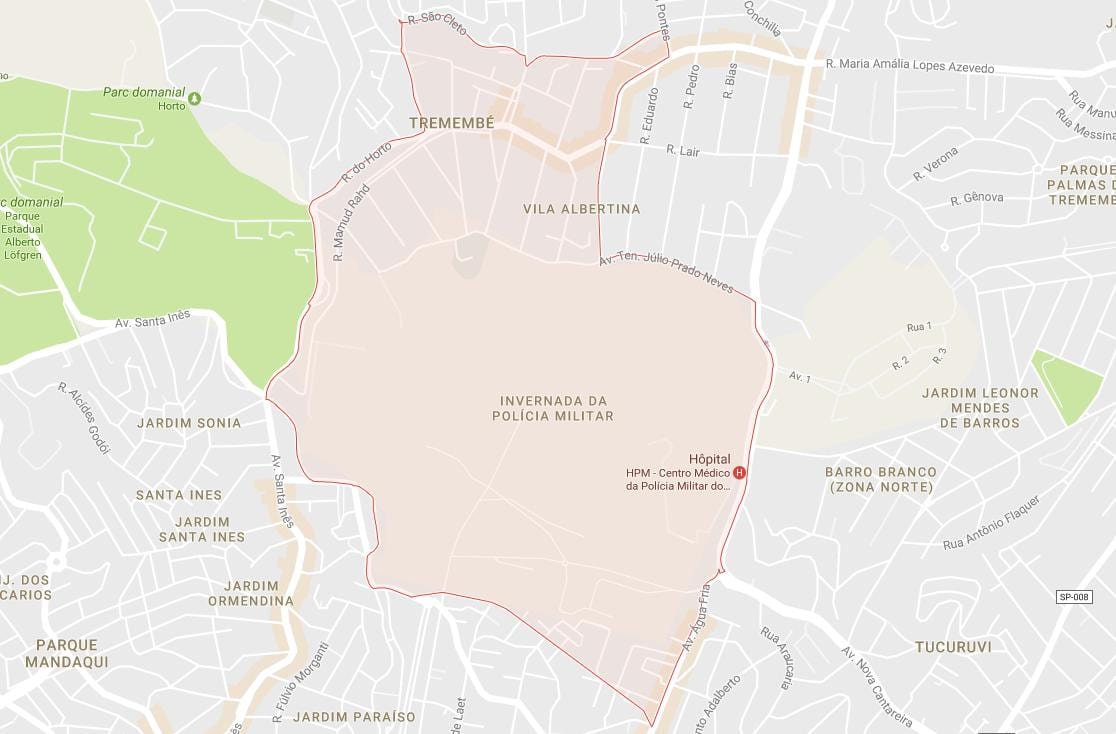 ನಕ್ಷೆ Tremembé ಸಾವೊ ಪಾಲೊ