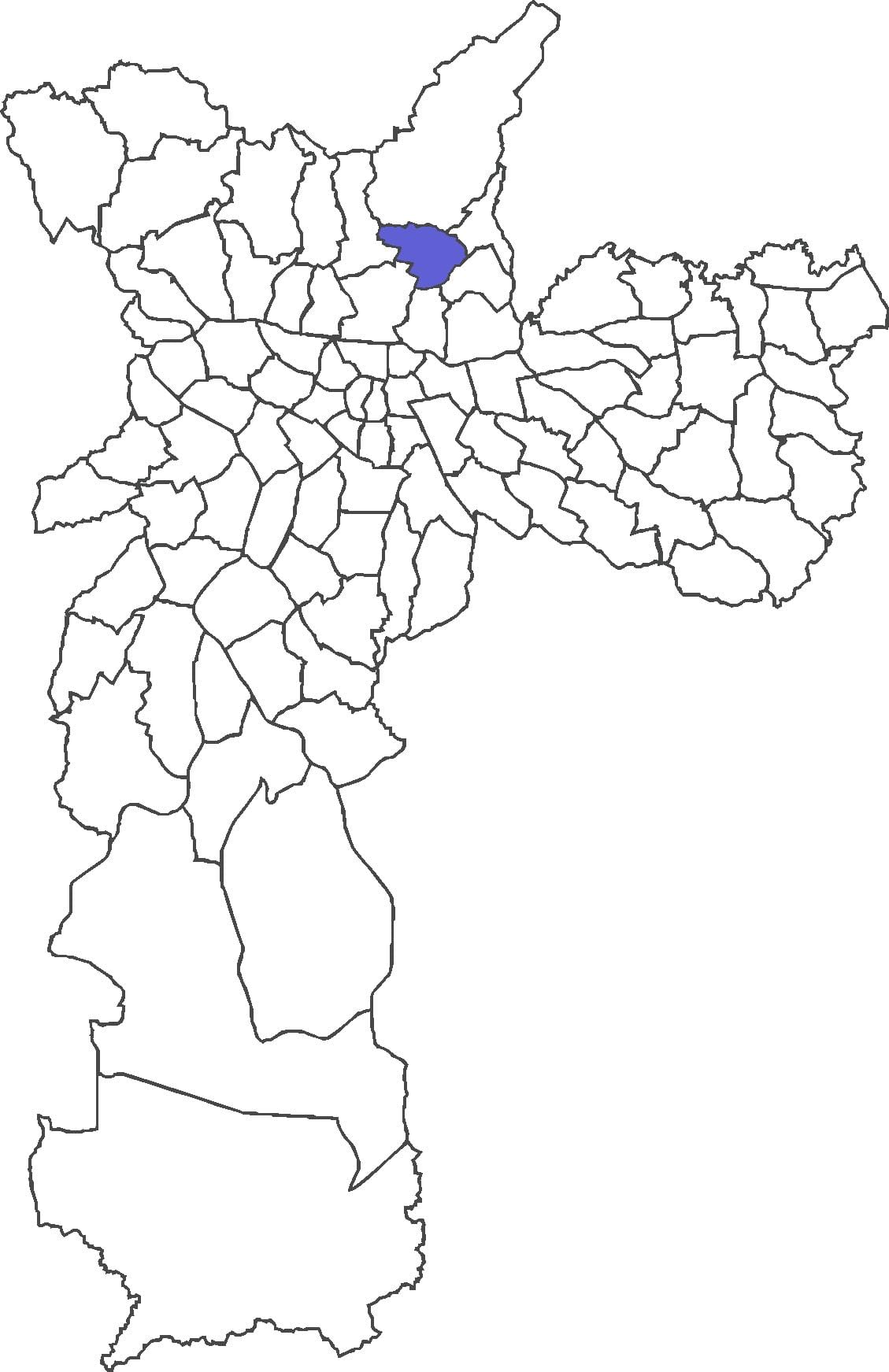 ನಕ್ಷೆ Tucuruvi ಜಿಲ್ಲೆ