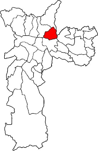 ನಕ್ಷೆ Vila ಮಾರಿಯಾ ಉಪ-ಪ್ರಿಫೆಕ್ಚರ್ ಸಾವೊ ಪಾಲೊ
