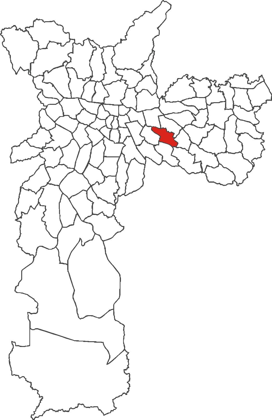 ನಕ್ಷೆ Vila Formosa ಜಿಲ್ಲೆ