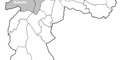 ನಕ್ಷೆ ವಲಯ Oeste ಸಾವೊ ಪಾಲೊ
