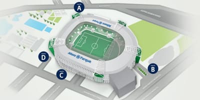 ನಕ್ಷೆ Allianz Parque