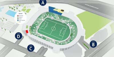 ನಕ್ಷೆ Allianz Parque - ಮಟ್ಟ 1