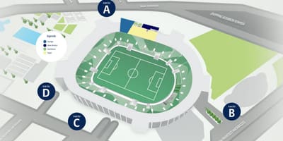 ನಕ್ಷೆ Allianz Parque - ಮಟ್ಟ 2