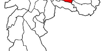ನಕ್ಷೆ Aricanduva-Vila Formosa ಉಪ-ಪ್ರಿಫೆಕ್ಚರ್ ಸಾವೊ ಪಾಲೊ