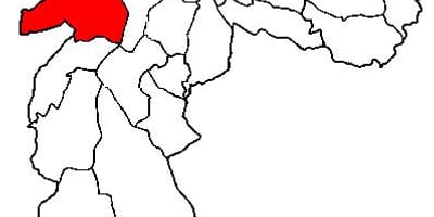 ನಕ್ಷೆ Butantã ಉಪ-ಪ್ರಿಫೆಕ್ಚರ್ ಸಾವೊ ಪಾಲೊ