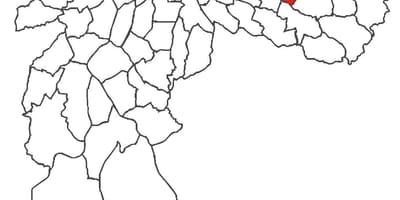 ನಕ್ಷೆ Cidade Líder ಜಿಲ್ಲೆ