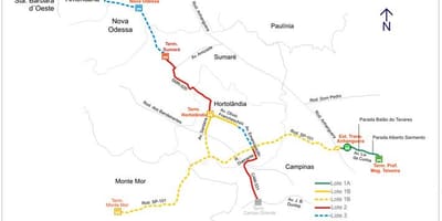 ನಕ್ಷೆ corredor metropolitano Biléo ಸೋರ್ಸ್