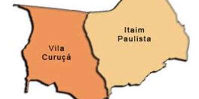 ನಕ್ಷೆ Itaim Paulista - Vila Curuçá ಉಪ-ಪ್ರಿಫೆಕ್ಚರ್