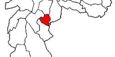 ನಕ್ಷೆ Jabaquara ಉಪ-ಪ್ರಿಫೆಕ್ಚರ್ ಸಾವೊ ಪಾಲೊ