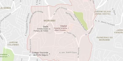 ನಕ್ಷೆ Morumbi ಸಾವೊ ಪಾಲೊ
