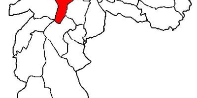 ನಕ್ಷೆ Pinheiros ಉಪ-ಪ್ರಿಫೆಕ್ಚರ್ ಸಾವೊ ಪಾಲೊ