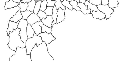 ನಕ್ಷೆ Pinheiros ಜಿಲ್ಲೆ