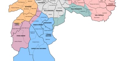 ನಕ್ಷೆ zonas ಎಸ್ಪಿ